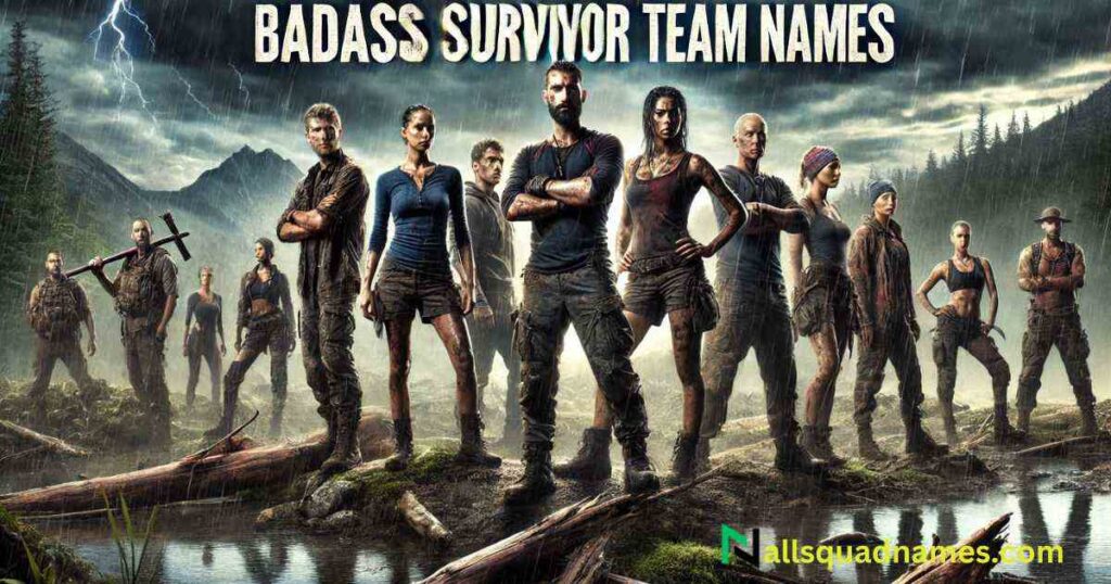 Badass Survivor Team Names