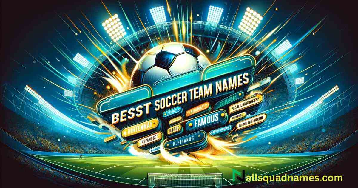 Best Soccer Team Names