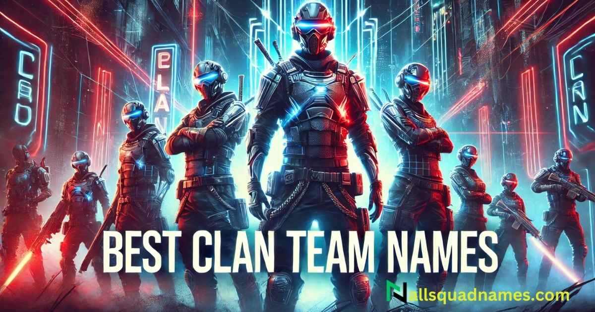 Clan Team Names