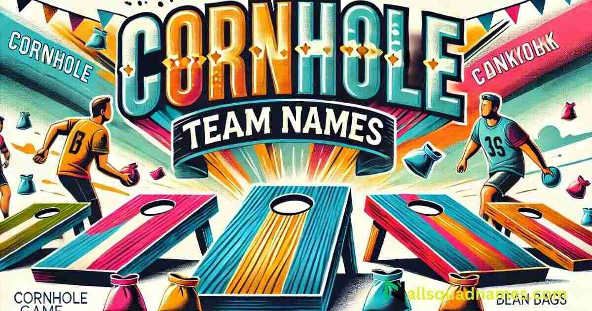 Cornhole Team Names