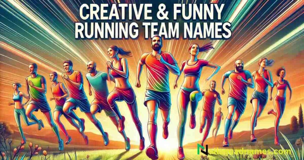 Creative & Funny Running Team Names
