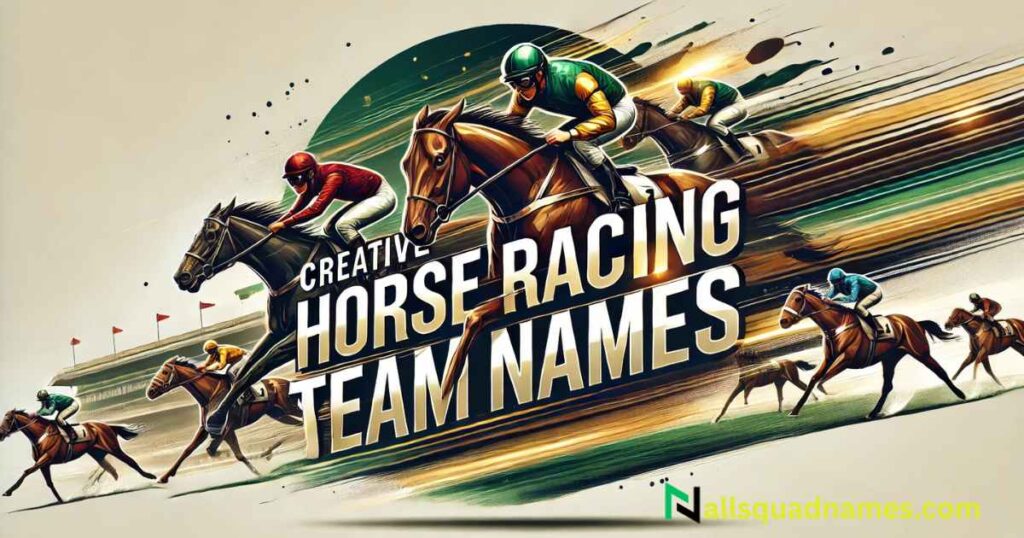 Creative Horse Racing Team Names