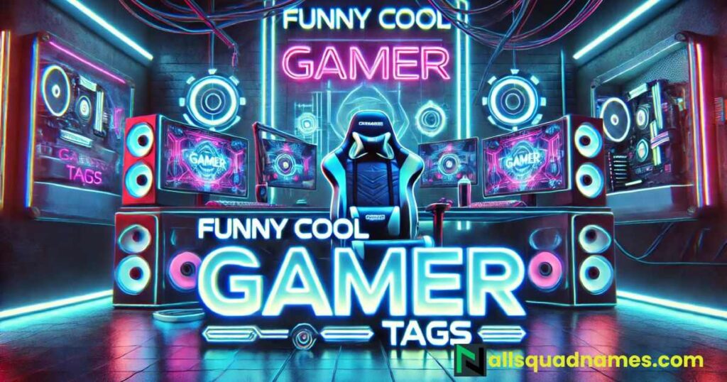 Funny Cool Gamer Tags