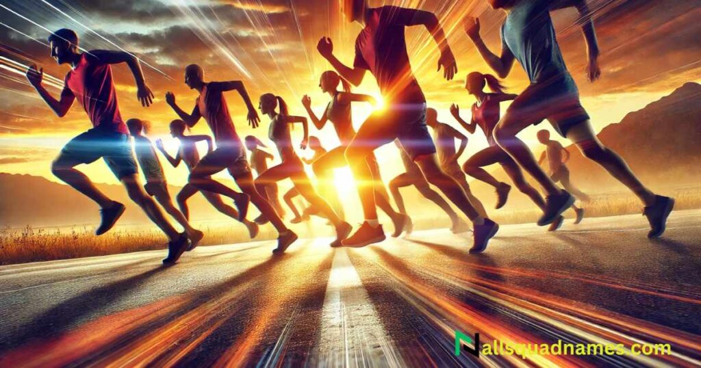 Motivational Running Team Names