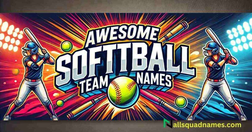 Softball Team Names That Sound Awesome