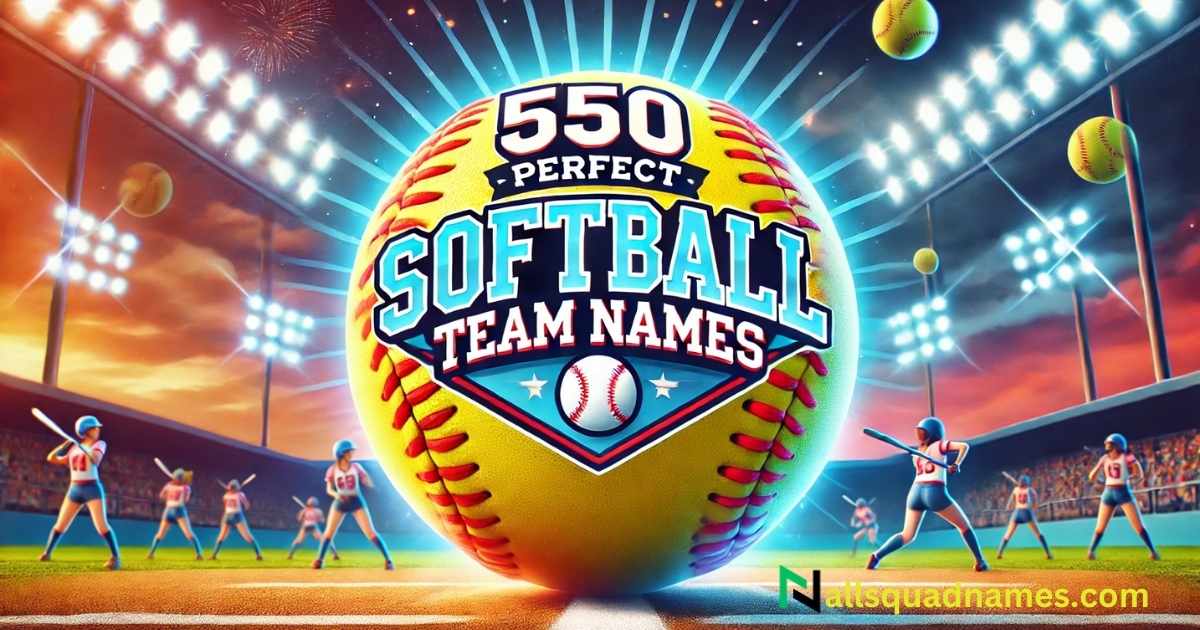 Softball Team Names